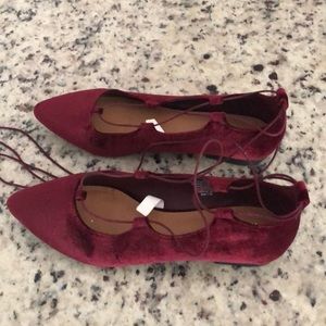 Women’s velvet shoes